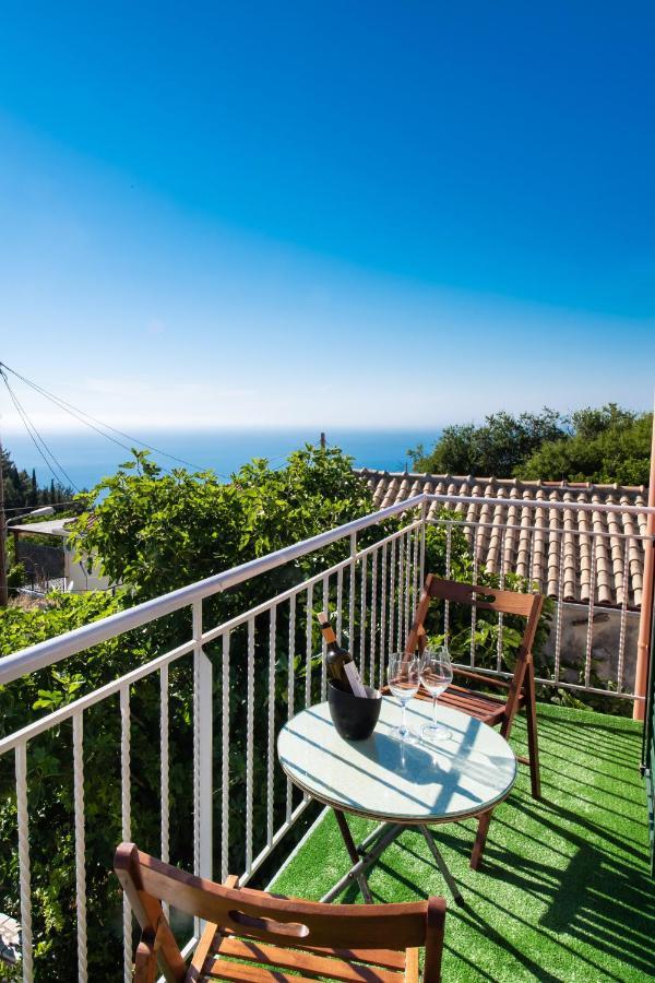 Вилла Lefkada Sunset House Каламици Экстерьер фото